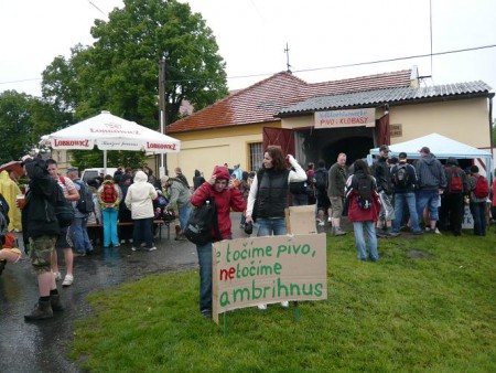 Pochod Praha - Prčice (16. 5. 2009)